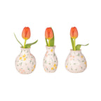 Minivase med blomstermønster