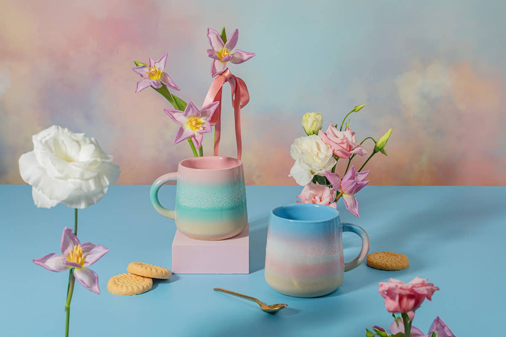 Pastel og ombre-krus