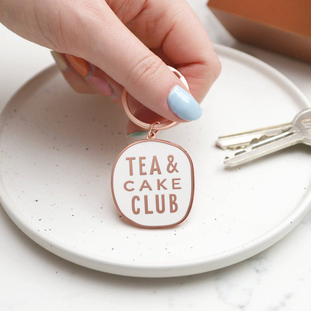 Tea & Cake Club - Nøkkelring