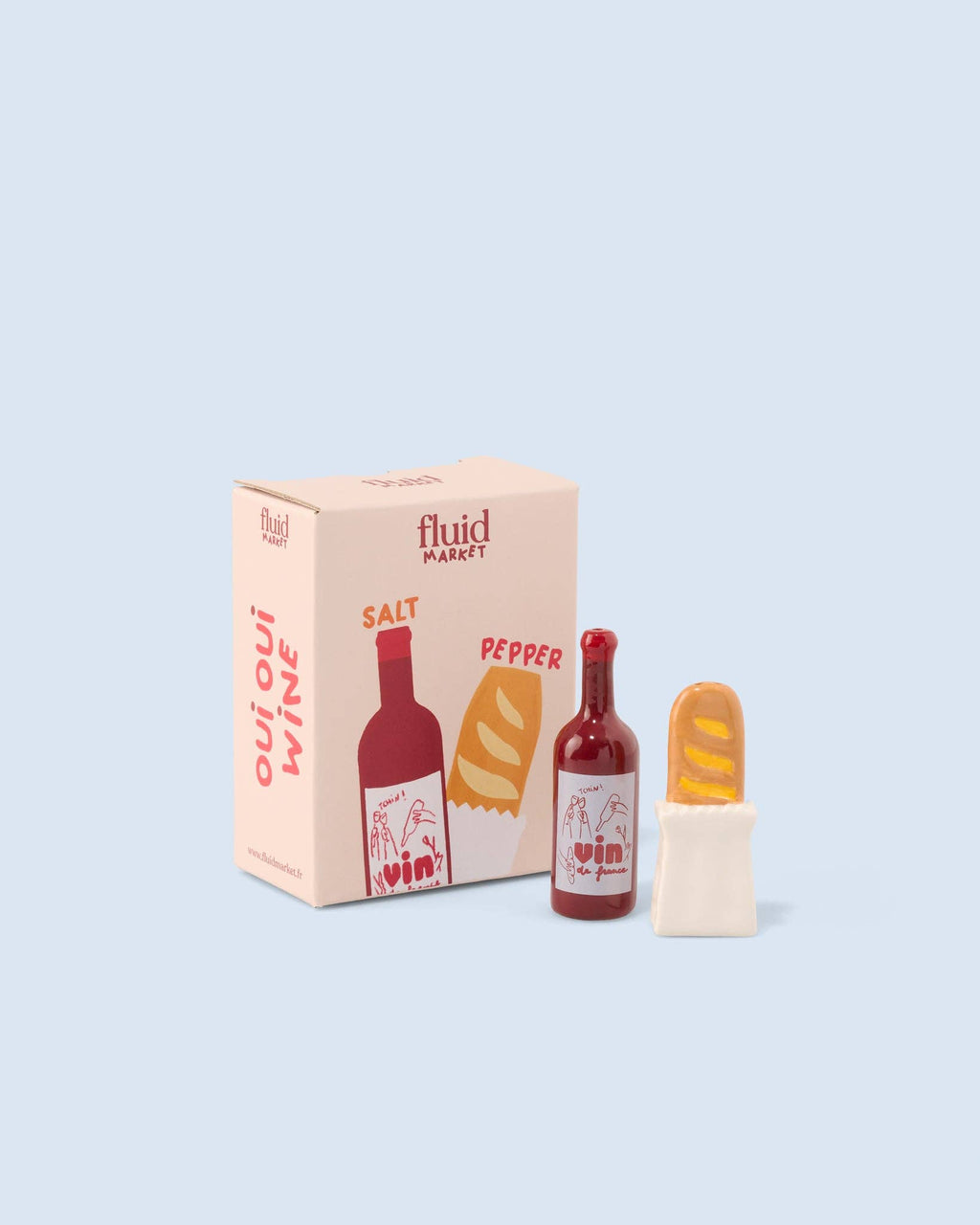 Salt og Pepperbøsser, Baguette og vin