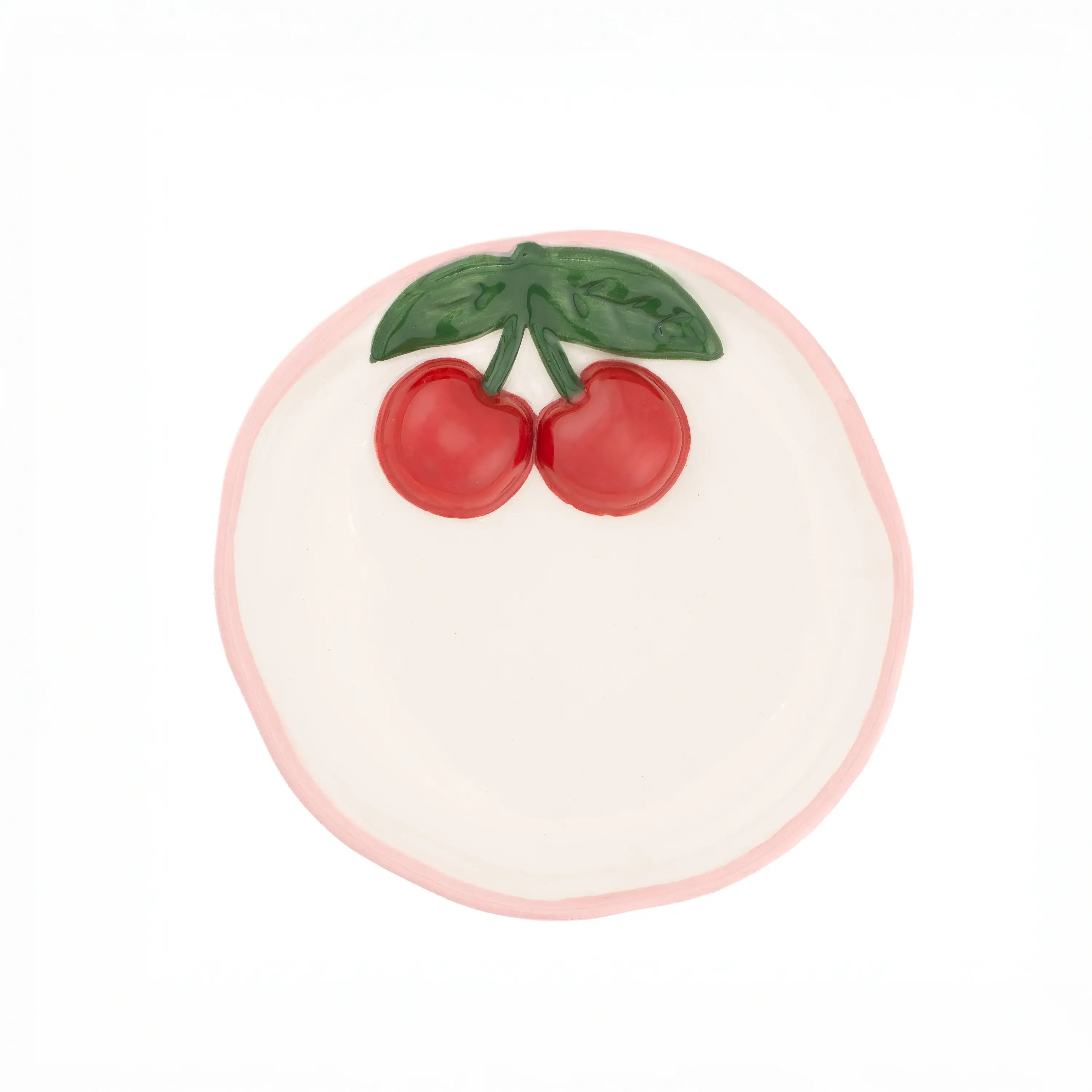 Håndlaget pyntefat Cherry