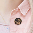 Coffee & Cake Club - Emaljepin