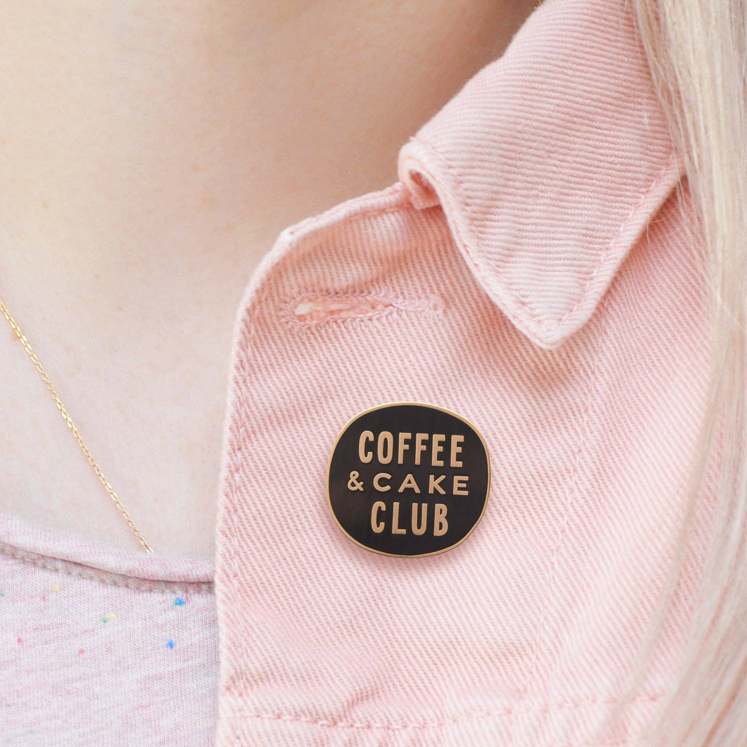 Coffee & Cake Club - Emaljepin