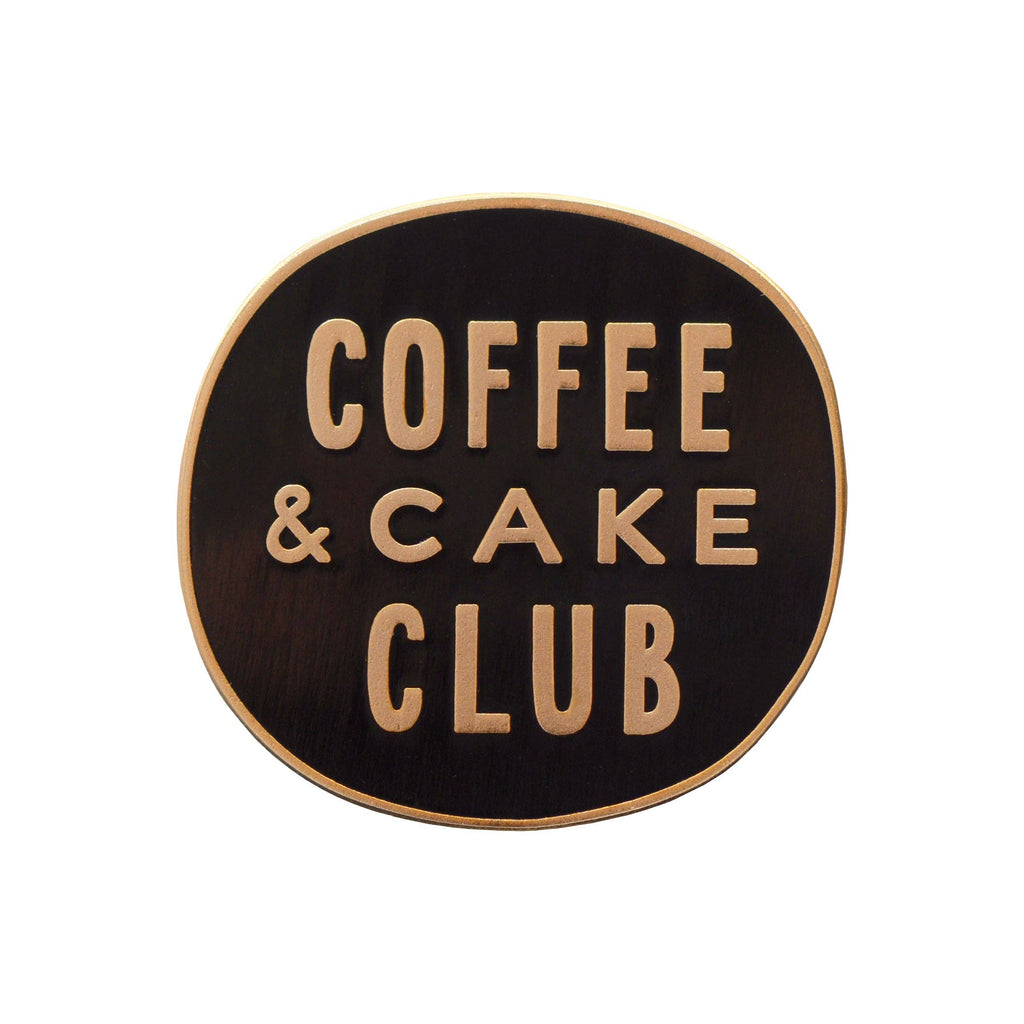 Coffee & Cake Club - Emaljepin