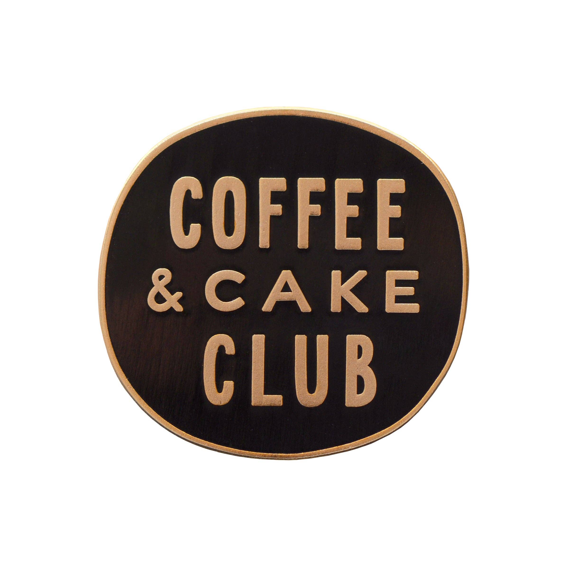 Coffee & Cake Club - Emaljepin