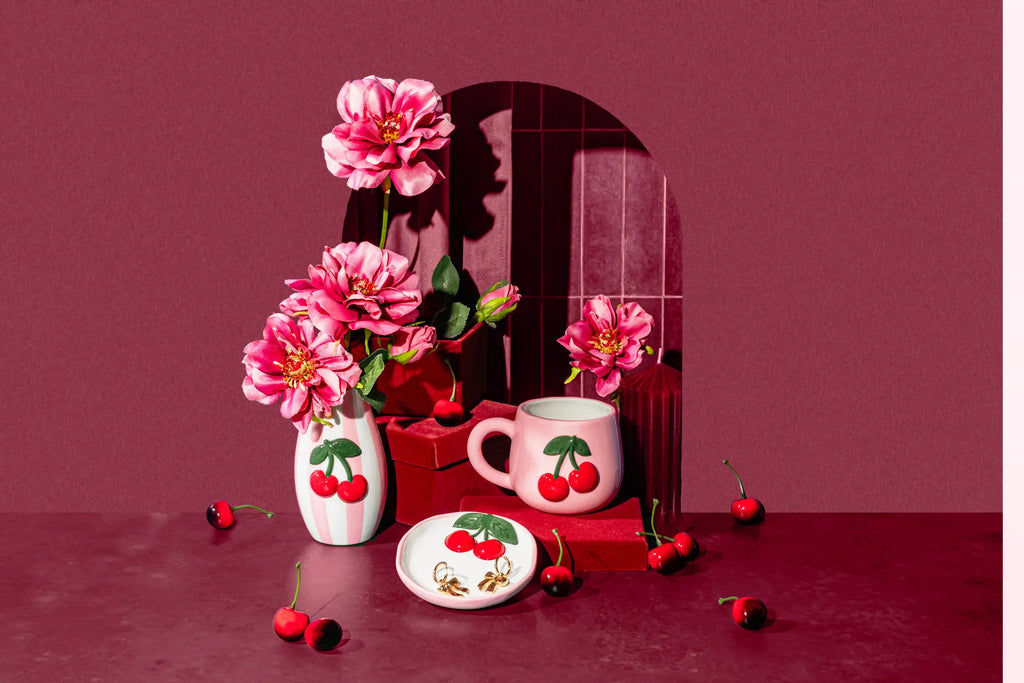 Håndlaget Cherry krus