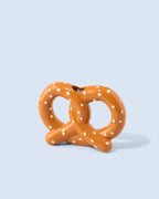 Vase, kringle/pretzel