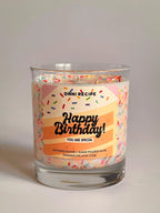Happy Birthday - Raps duftlys, Strawberry shortcake