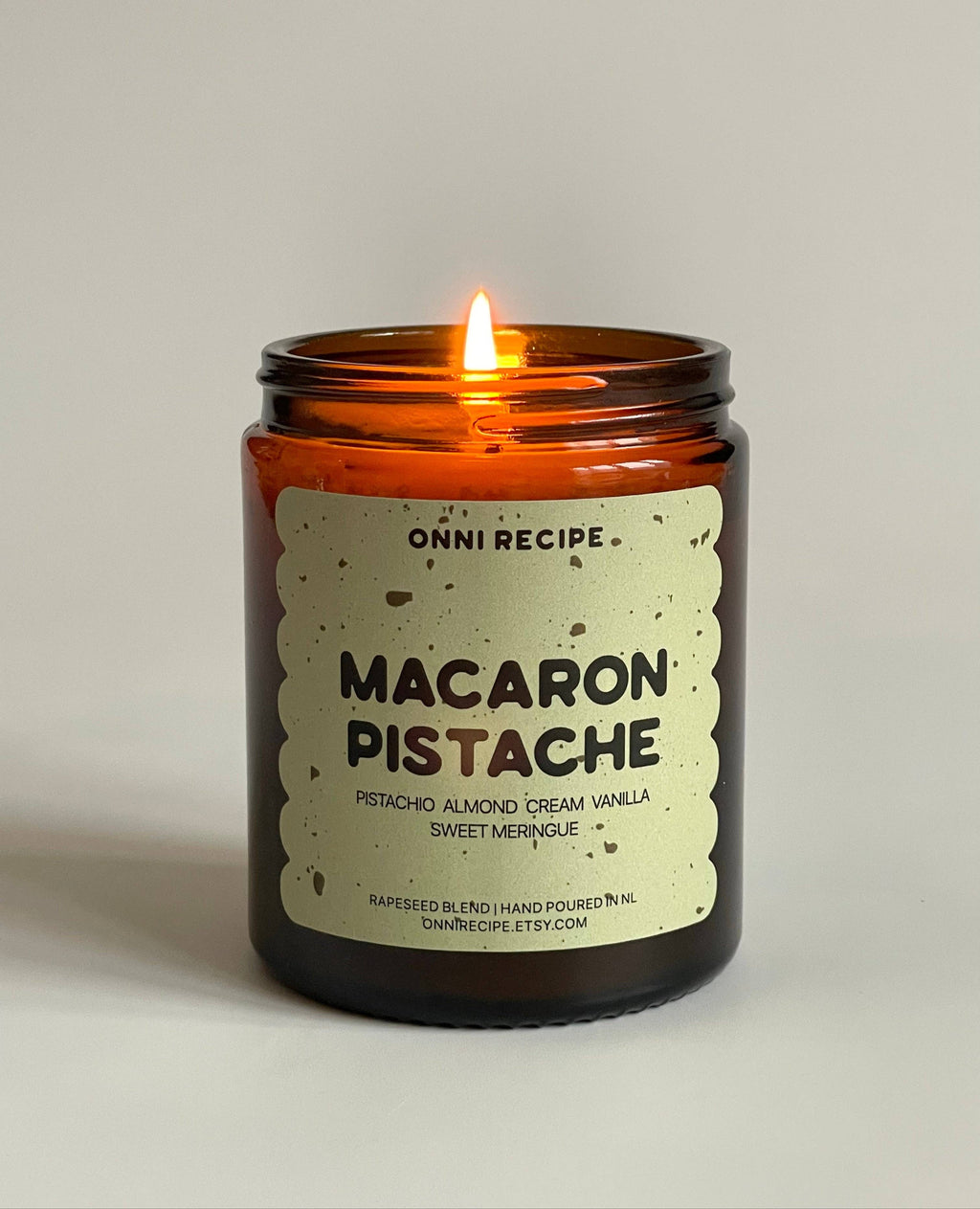 Macaron Pistache - Raps duftlys