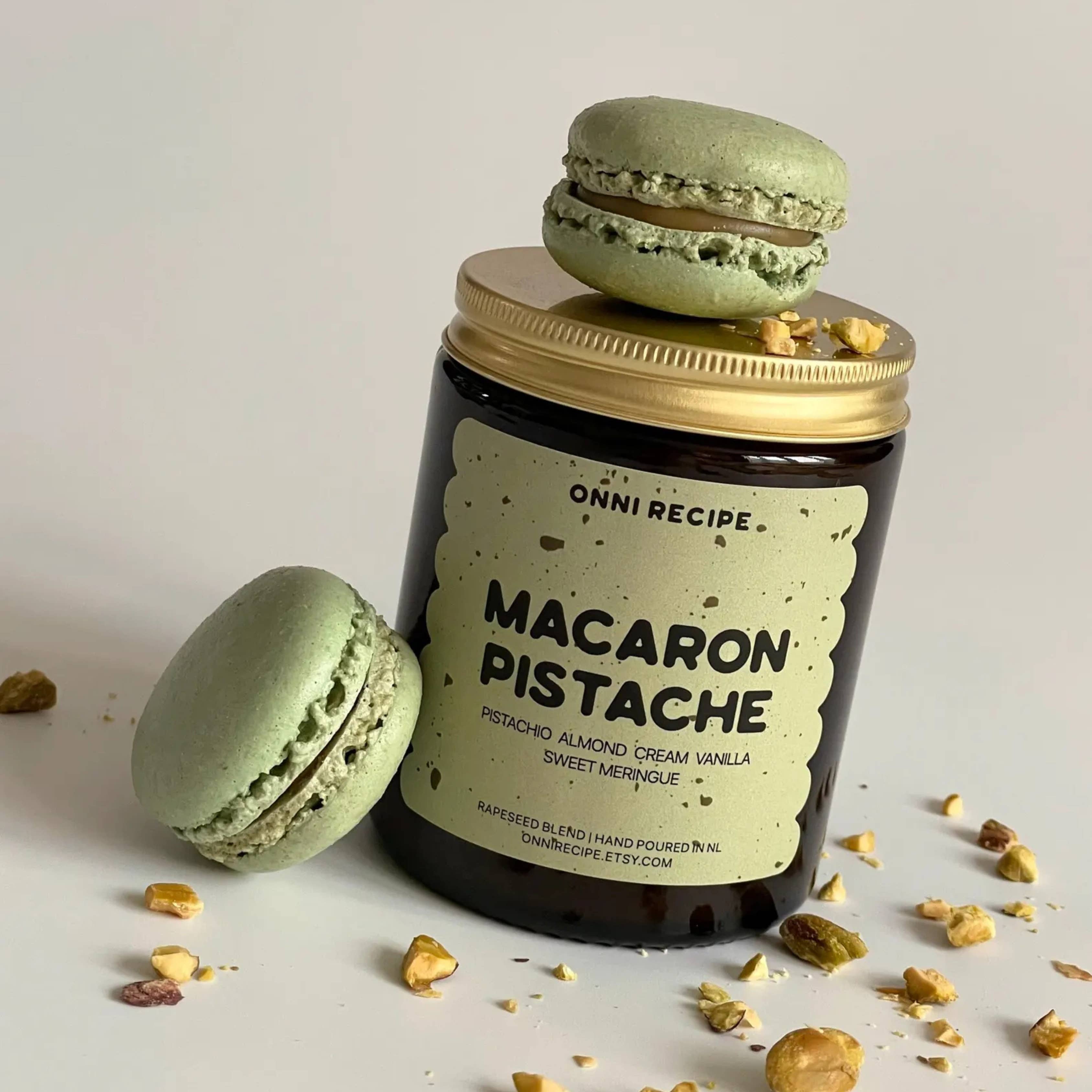 Macaron Pistache - Raps duftlys