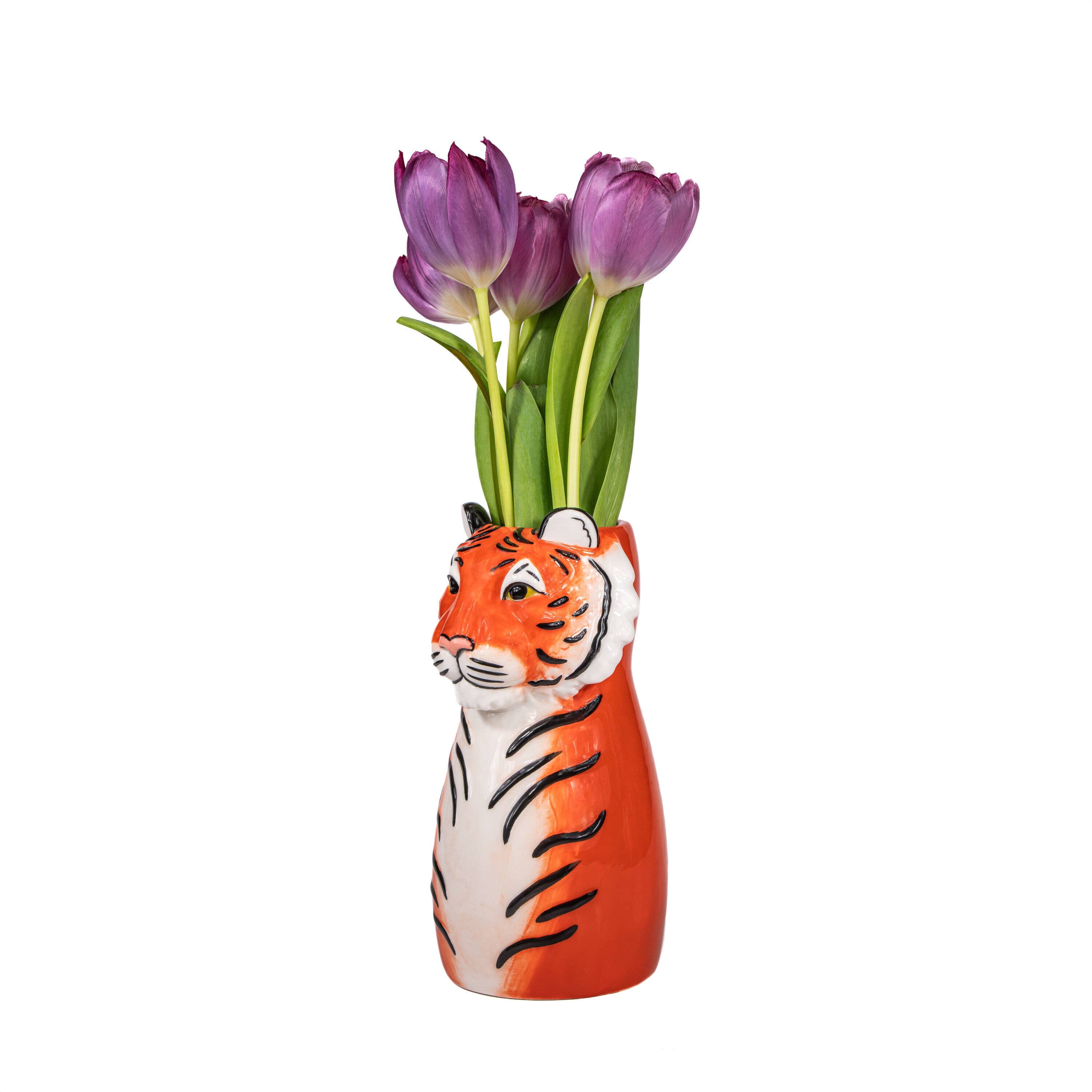 Vase, Tigerformet