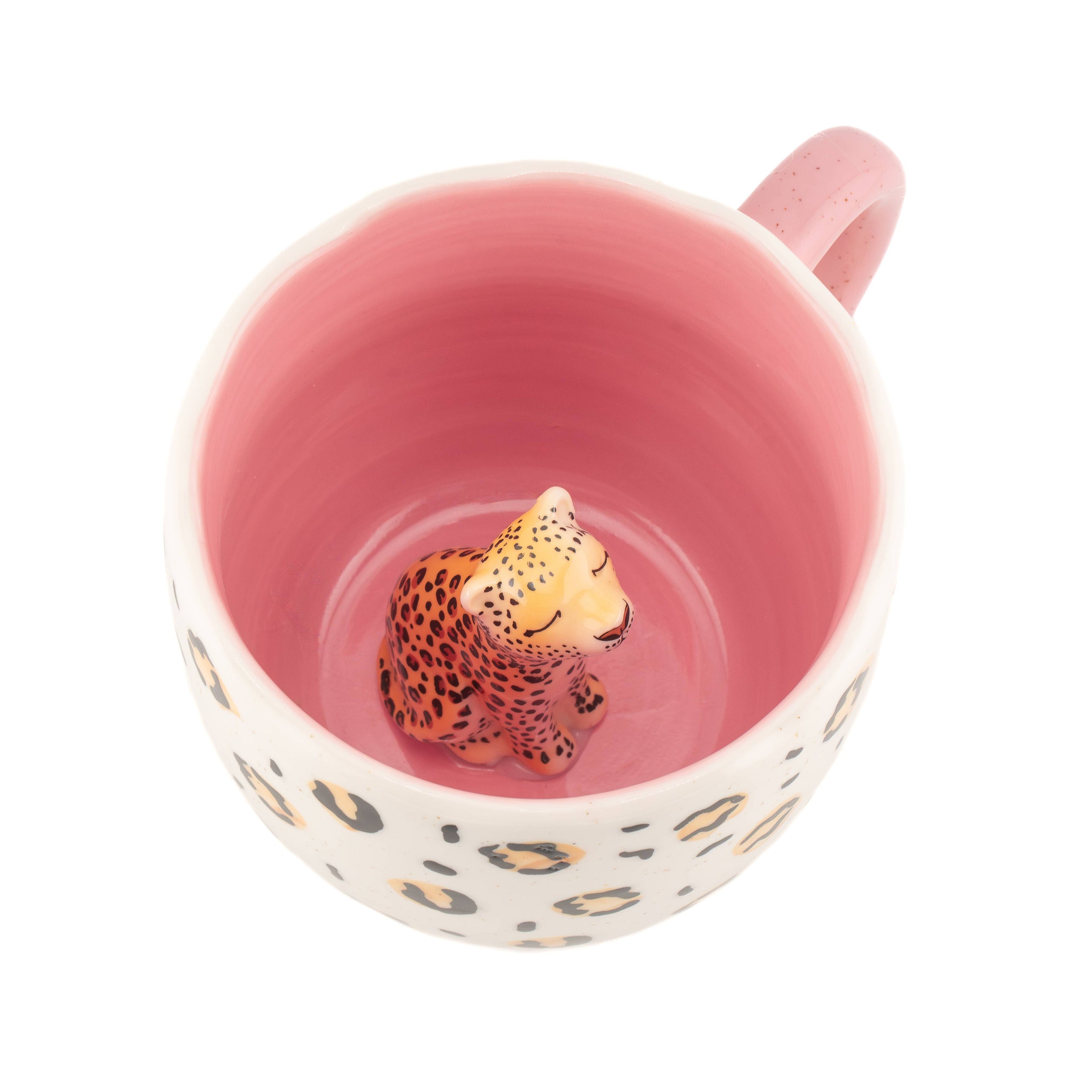 Leopardmønstret krus