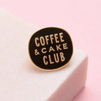 Coffee & Cake Club - Emaljepin