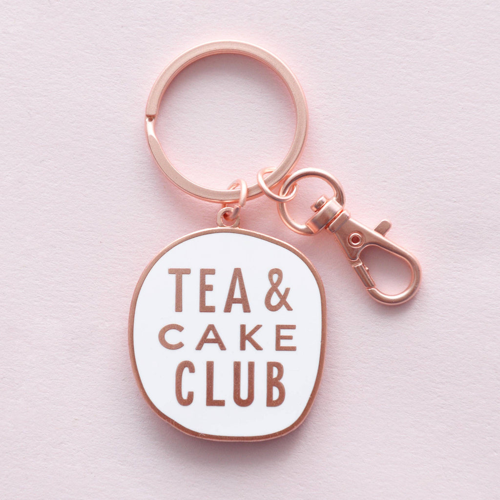 Tea & Cake Club - Nøkkelring