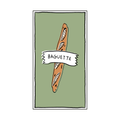 Servietter, Baguette