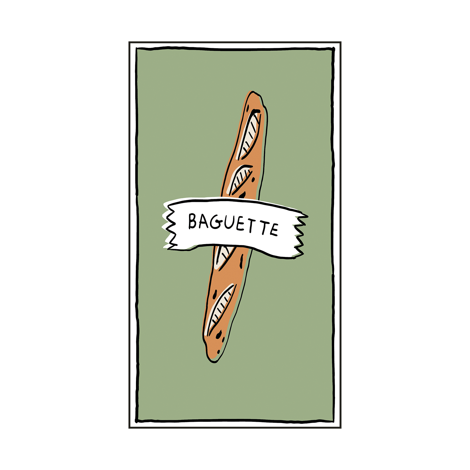 Servietter, Baguette