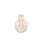 Mini vase med sløyfe