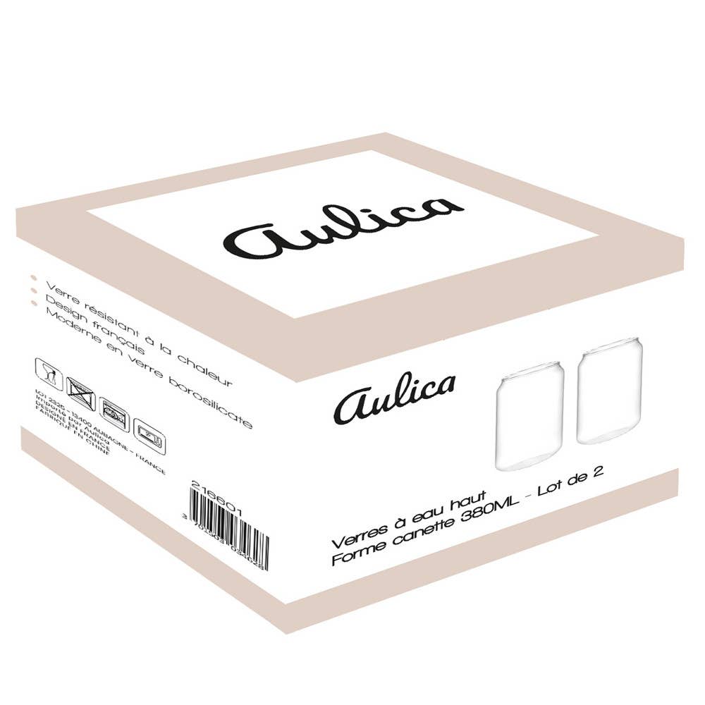 Høye vannglass 380ml -  2pk