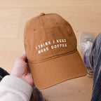 Caps - I Think I Need More Coffee Brun