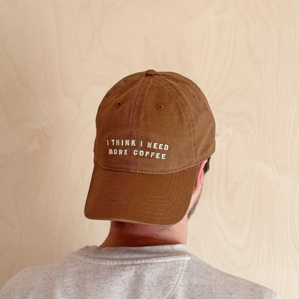 Caps - I Think I Need More Coffee Brun