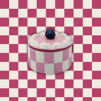 Krukke - Tartlet Whipped Cream Rosa