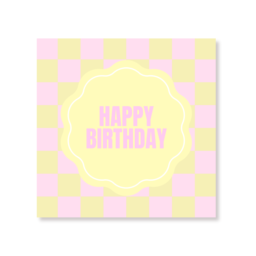 Servietter "Happy Birthday"