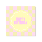 Servietter "Happy Birthday"